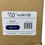 Shop WAYB Pico Portable Car Seat, Midnight Sky, 2024 at GoodBuy Gear