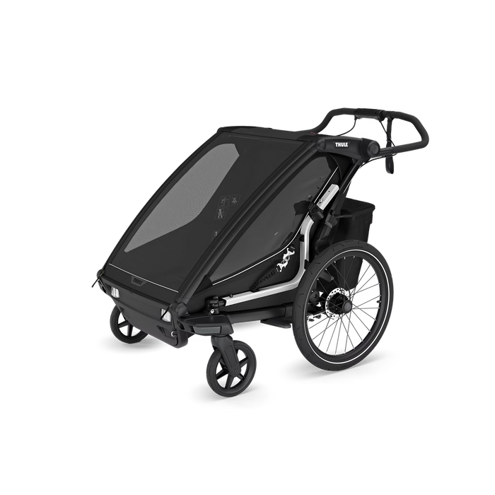 Thule Chariot Sport 2 Bike Trailer, Black, Double, 2025