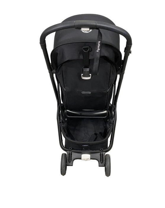 Bugaboo Butterfly Stroller, 2024, Black, Midnight Black, Midnight Black