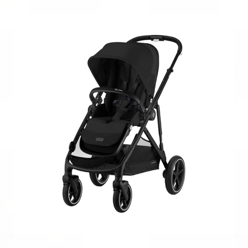 Shop Cybex Gazelle S Modular Stroller, 2025, Black Frame, Moon Black at GoodBuy Gear