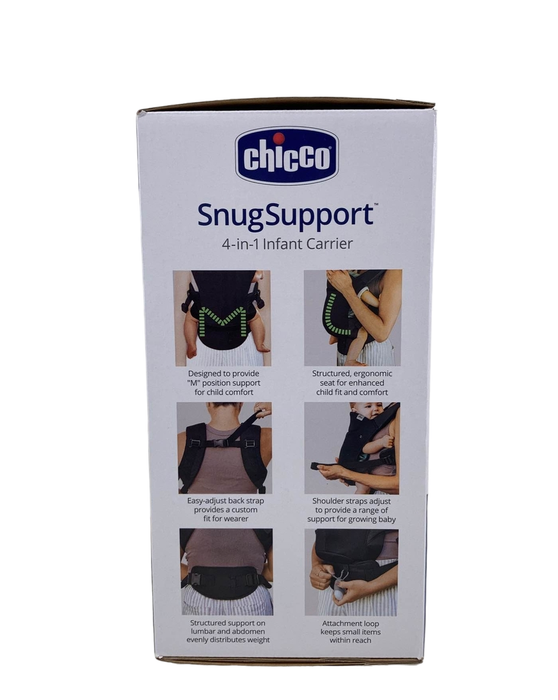 secondhand Chicco SnugSupport 4-in-1 Infant Carrier