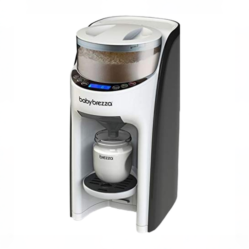 Shop Baby Brezza Formula Pro Advanced Baby Formula Dispenser, White on Black at GoodBuy Gear