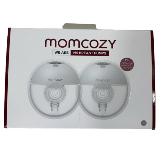 Shop Momcozy All-in-one M5 Double Wearable Breast Pump, Quill Grey at GoodBuy Gear