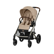 Shop Cybex Balios S Lux Stroller, 2026, Almond Beige, Taupe Frame at GoodBuy Gear