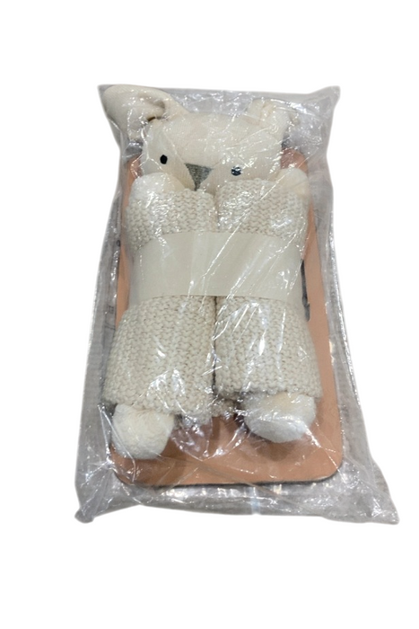 Shop Crane Baby Ollie The Bunny Lovey Organic Cotton Security Blanket, Ollie the Bunny at GoodBuy Gear