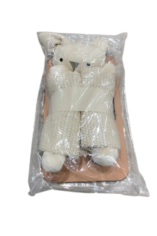 Shop Crane Baby Ollie The Bunny Lovey Organic Cotton Security Blanket, Ollie the Bunny at GoodBuy Gear