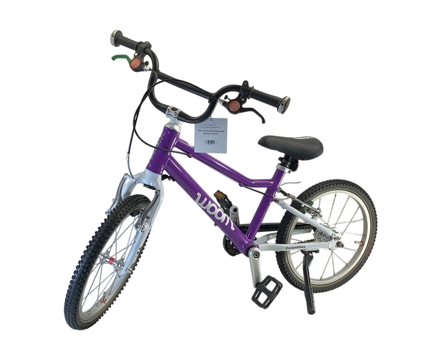 Shop Woom 3 Bike "16, Purple Haze at GoodBuy Gear