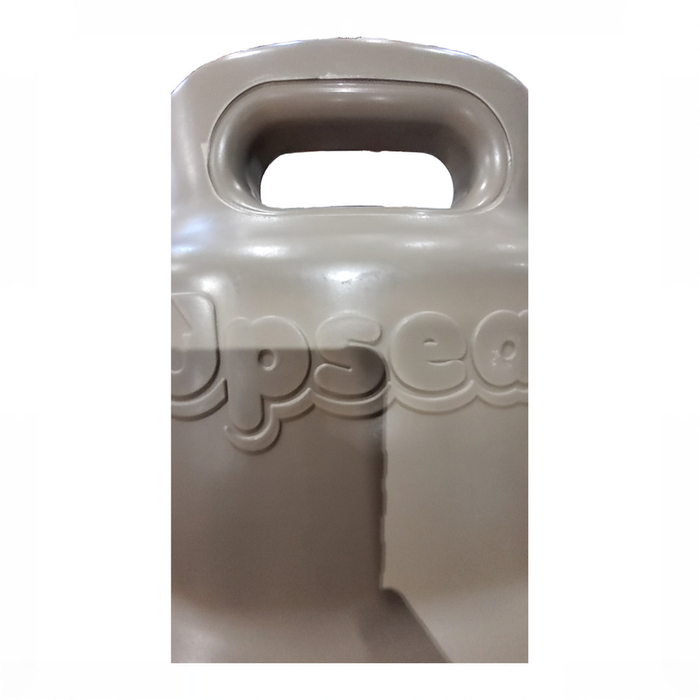 Shop Upseat Baby Floor & Booster Seat with Tray, Taupe at GoodBuy Gear