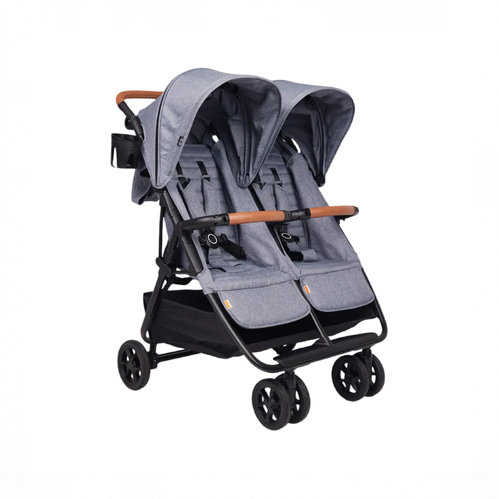 Shop Zoe The Twin V2 Double Stroller, 2025, Ocean at GoodBuy Gear