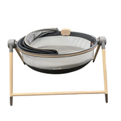 Shop Maxi-Cosi Sibia Bassinet Kindred Collection, Onyx Heritage at GoodBuy Gear