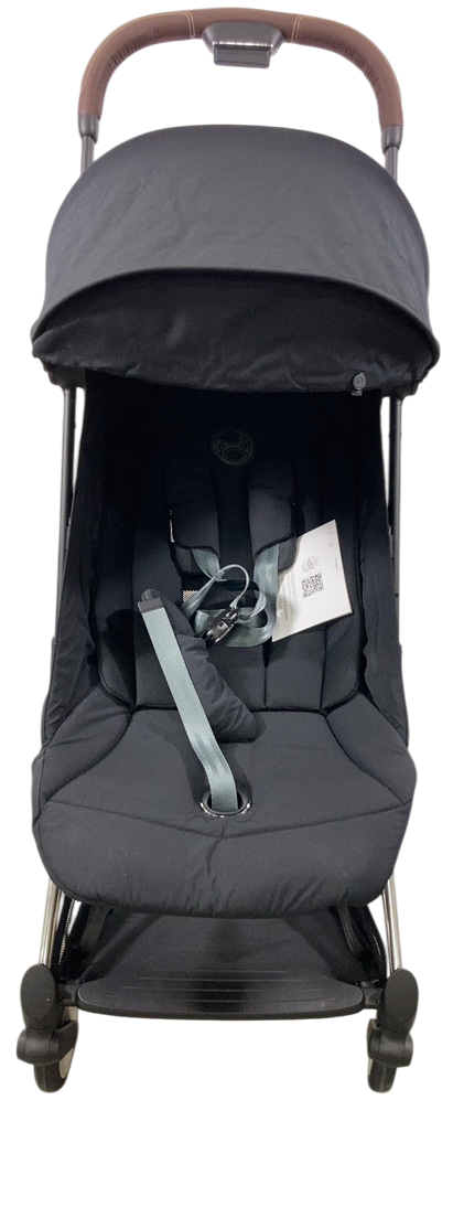 Shop Cybex Coya Stroller, 2024, Chrome, Sepia Black at GoodBuy Gear