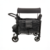 Shop Wonderfold W2 Elite Multifunctional Stroller Wagon, 2023, Volcanic Black at GoodBuy Gear