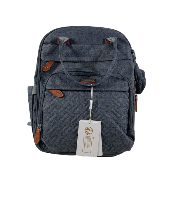 Shop BabbleRoo Diaper Bag Backpack, Dark Gray, XL Original at GoodBuy Gear