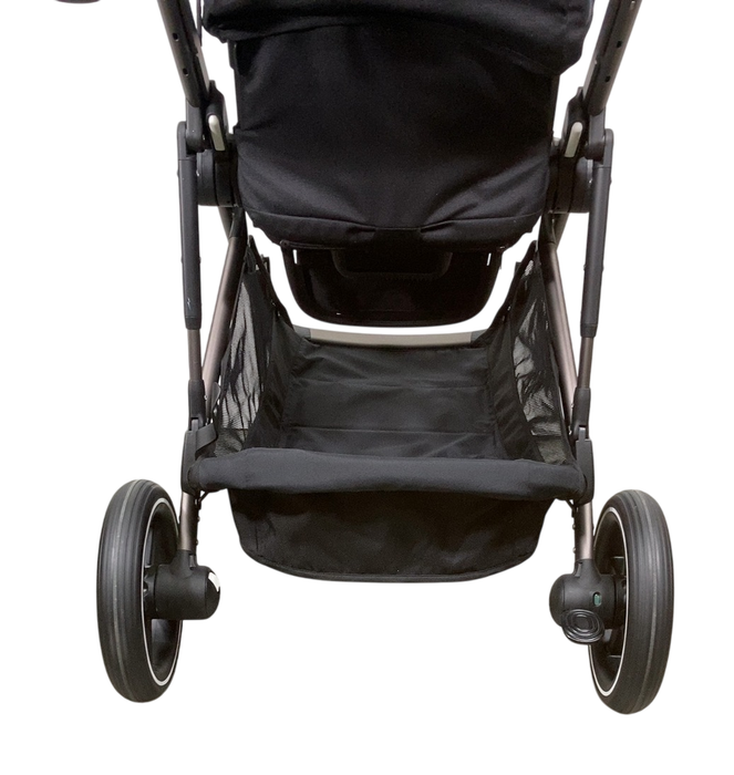 Shop Cybex Gazelle S Modular Stroller, 2024, Moon Black, Taupe Frame at GoodBuy Gear