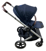 Shop Cybex Balios S Lux Stroller, 2023, Ocean Blue, Silver at GoodBuy Gear
