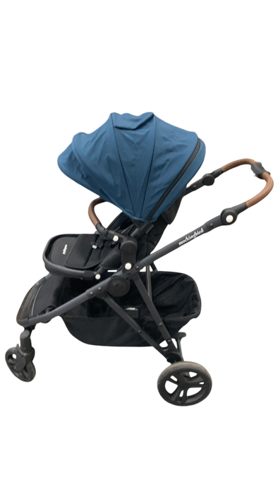 Shop Mockingbird Single to Double 3.0 Stroller, 2025, Sea, Charcoal with Penny Leather at GoodBuy Gear