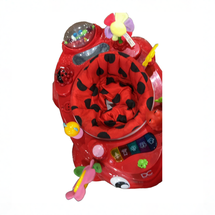 Shop Delta Children Lil' Play Station 4-in-1 Activity Walker, Red/Sadie at GoodBuy Gear