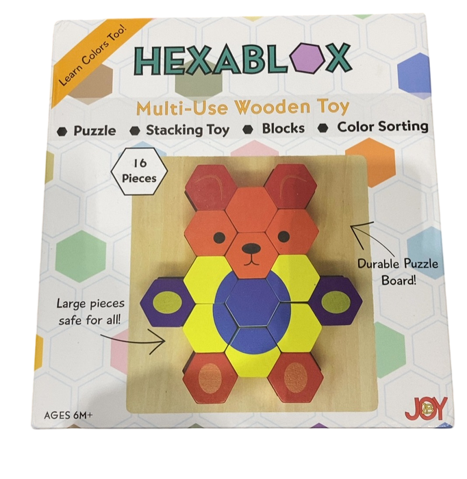 Shop Joy2b Hexablox, 16 pieces, Bear at GoodBuy Gear