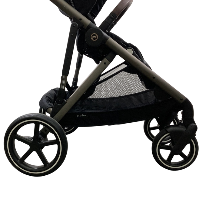 Shop Cybex Gazelle S Modular Stroller, 2023, Moon Black, Taupe Frame at GoodBuy Gear
