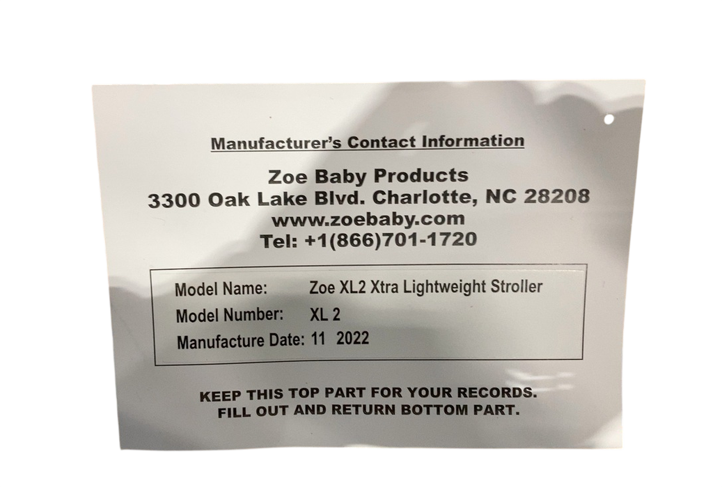 Shop Zoe Twin+ XL2 Stroller, 2022, Grey at GoodBuy Gear