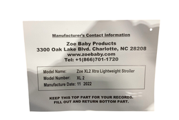 Shop Zoe Twin+ XL2 Stroller, 2022, Grey at GoodBuy Gear