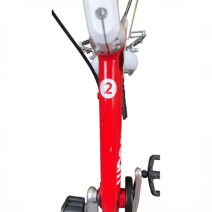 Shop Woom ORIGINAL 2 Bike- 14”, Woom Red at GoodBuy Gear