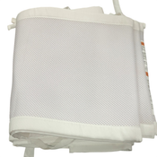 Shop Breathable Baby Mesh Crib Liner, Full Size/4 Sides, White at GoodBuy Gear