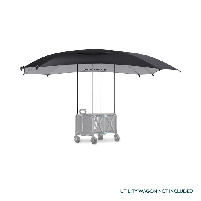 Shop Wonderfold S5 Convertible Utility Wagon Canopy, Black at GoodBuy Gear