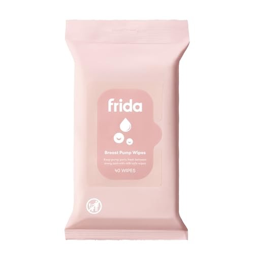 Frida Mom Pump Cleaning Wipes, 40 wipes