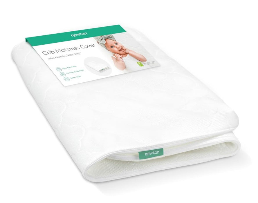 Shop Newton Extra Crib Mattress Cover Original, Cloud White at GoodBuy Gear