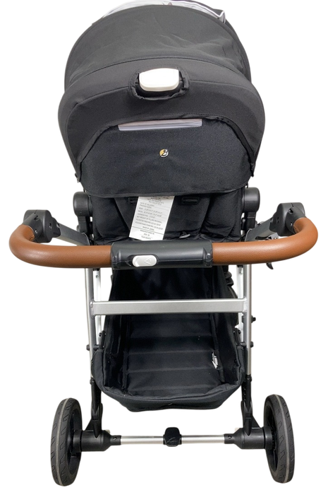 Shop Mockingbird Single to Double 2.0 Stroller, 2024, Black, Silver With Penny Leather, Watercolor Drops at GoodBuy Gear
