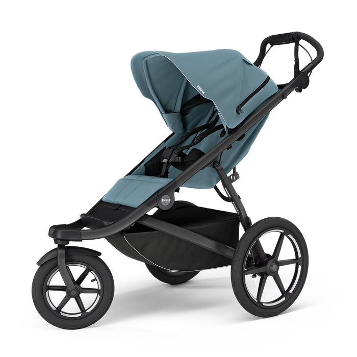 Shop Thule Urban Glide 3 Stroller, Mid Blue, 2025, Magnetic Harness at GoodBuy Gear