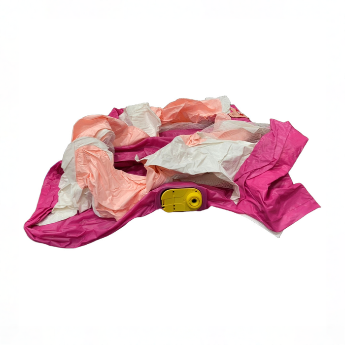 Shop Fisher Price Bouncesational Indoor Inflatable Bouncer with Built-In Pump, Pink at GoodBuy Gear