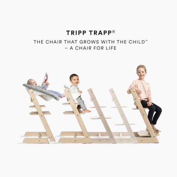 Stokke Tripp Trapp Complete High Chair, Wheat Cream, 2.0, Vanilla White