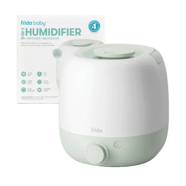 Shop FridaBaby 3-in-1 Humidifier With Diffuser And Nightlight, Sage Green, Updated Model at GoodBuy Gear