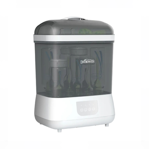 Shop Dr. Brown's Bottle Sterilizer and Dryer, White/White at GoodBuy Gear