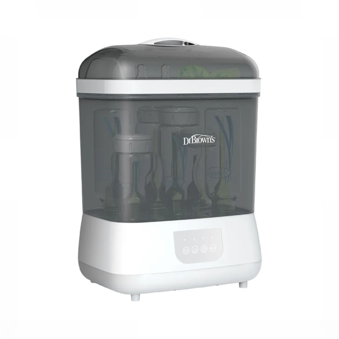 Shop DRAFT - Dr. Brown's Bottle Sterilizer and Dryer, White/White at GoodBuy Gear