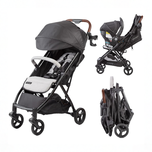 Shop Summer by Ingenuity 3D Quick Close CS+ Stroller, 2025, Gray at GoodBuy Gear