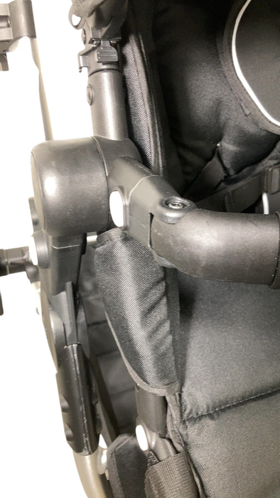 Shop Mockingbird Single to Double 2.0 Stroller, 2024, Black, Silver With Black Leather, Watercolor Drops at GoodBuy Gear