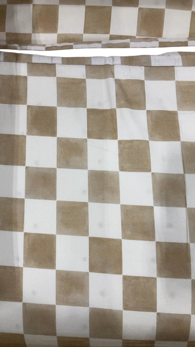 Shop Toki Kids Mega Padded Play Mat 55" x 55", Checker Toffee at GoodBuy Gear