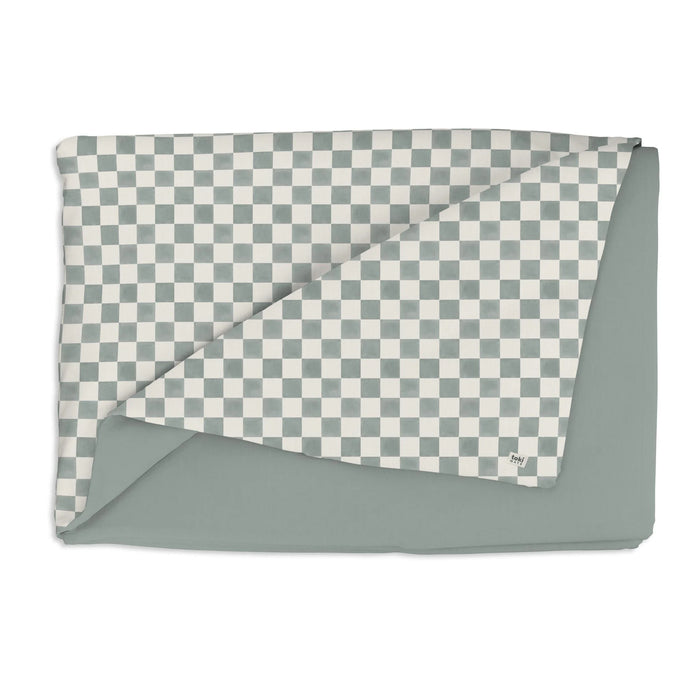 Shop Toki Kids Epic Mat Cover 60"x84", Checker Matcha at GoodBuy Gear