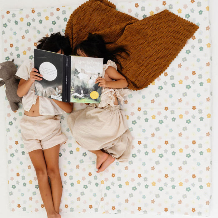 Toki KIds Playful Posies Vegan Leather Mat