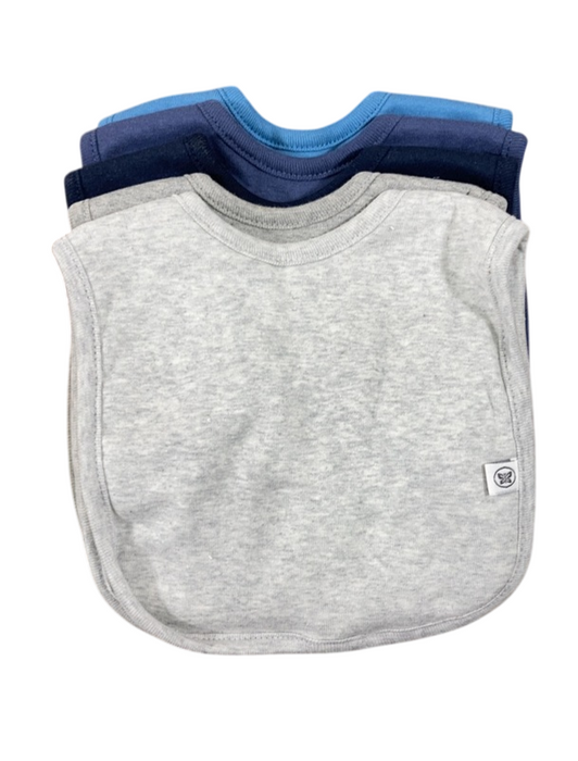 Shop Honest Baby 10-Pack Organic Cotton 4 in 1 Reversible Bibs, Rainbow Blues at GoodBuy Gear