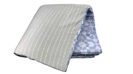 Shop Toki Kids Standard Padded Play Mat 40" x 40", Blue Tile at GoodBuy Gear