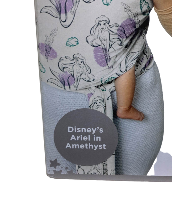 secondhand Moby Wrap Baby Carrier, Disney's Ariel in amethyst