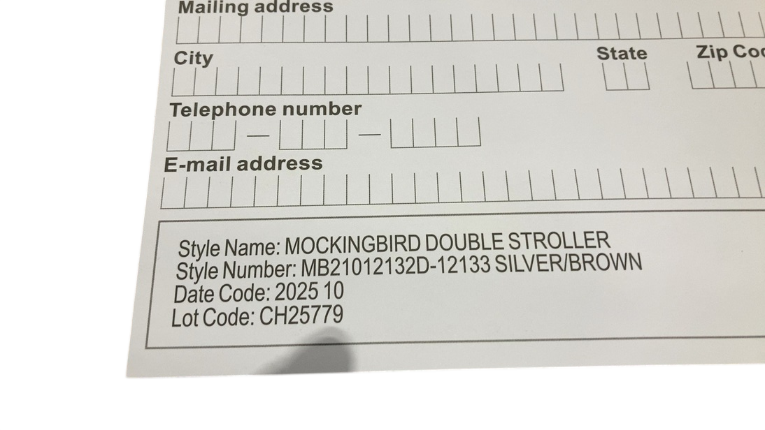 Shop Mockingbird Single to Double 2.0 Stroller, Black, Windowpane, Silver With Penny Leather, 2025 at GoodBuy Gear