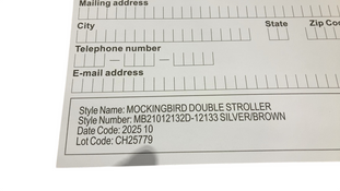 Shop Mockingbird Single to Double 2.0 Stroller, Black, Windowpane, Silver With Penny Leather, 2025 at GoodBuy Gear