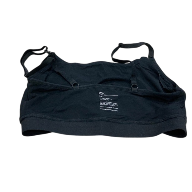 Shop Storq Essential Pumping & Nursing Bra, Black, Small at GoodBuy Gear