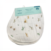 Shop Aden + Anais Boutique Silky Soft Burpy Bibs 2 Pack, Sleepy Forest at GoodBuy Gear