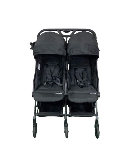 Shop Mompush Lithe Double Stroller, 2022, Black at GoodBuy Gear